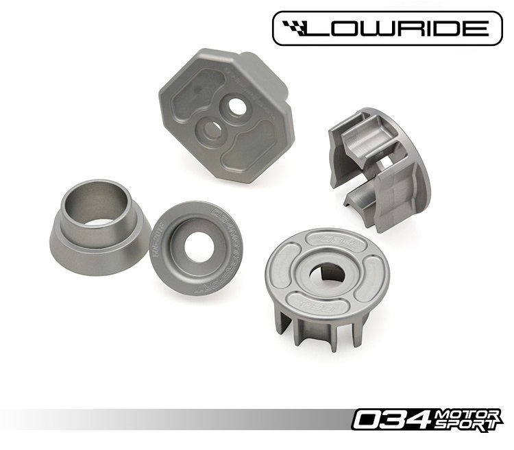 Zestaw Insertów 034Motorsport Audi A6/A7 S6/S7 RS6/RS7 C7 Wkładki usztywniające przeniesienie napędu