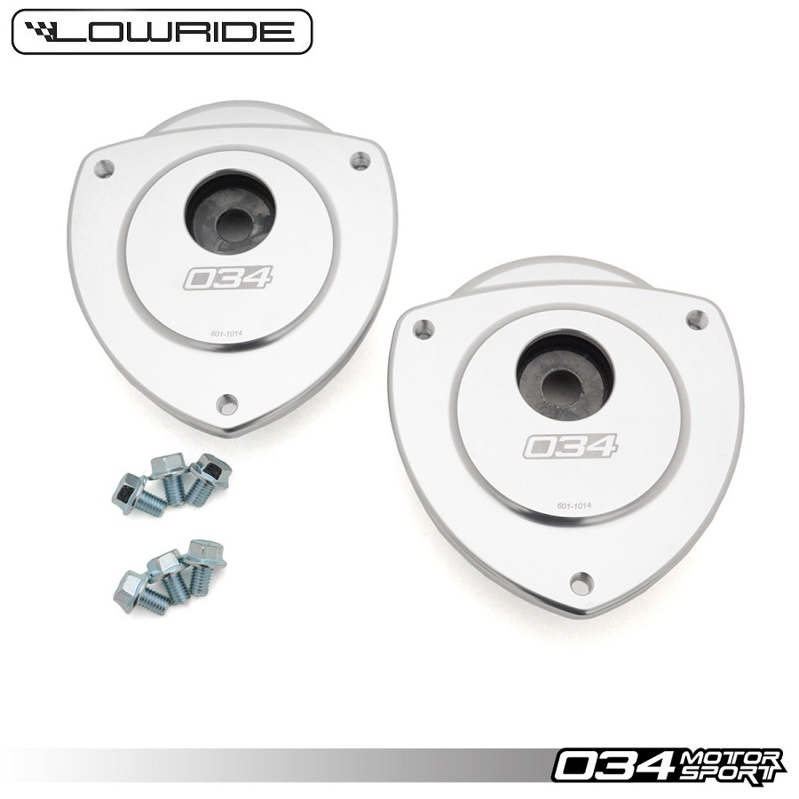 VW GOLF 7 MK7/7.5 MK8 AUDI A3 S3 RS3 8V 8Y Camber Plates MQB 034Motorsport