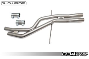 RES-X Resonator Delete oraz X-PIPE 034Motorsport Audi S4 B8/B8.5 3.0 TFSI