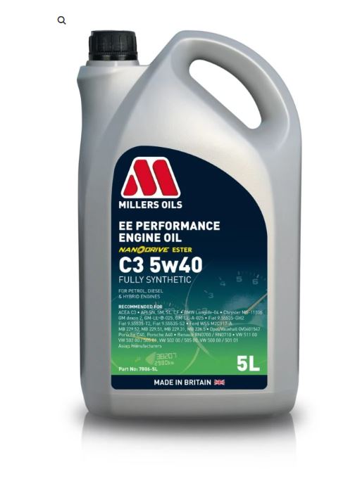 OLEJ MILLERS EE PERFORMANCE 5W40 (5L)