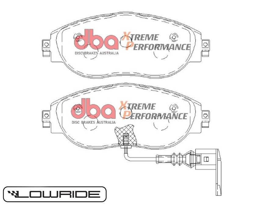 Klocki Przód DBA XP DB8849XP 340mm Audi S3 8V, VW Golf 7 GTI R, Arteon MQB - obrazek 2