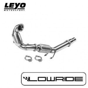 VW Golf mk7 GTI Audi A3/S3 8V 1.8/2.0 TSI DOWNPIPE 3" Sportowy Kat LEYO