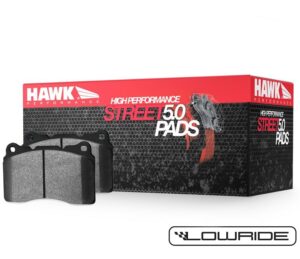 Klocki Przód HAWK Performance HPS 5.0 Big Brake Zaciski Porsche 6tł - Banany