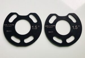 VOLKSWAGEN Golf mk1 mk2 mk3 Corrado CAMBER Tył -1,5° Shims