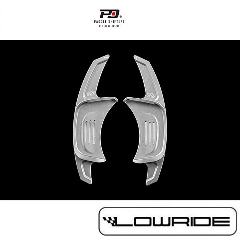 VOLKSWAGEN Golf 7/7.5 GTD/GTI/R Manetki Łopatki biegów DSG LEYO Gen.2 Srebrne