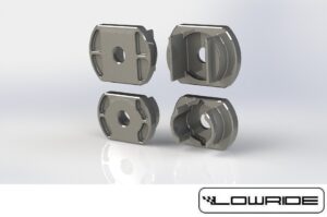 VOLKSWAGEN Golf 7 GTI/R Wkładki Tylnej Belki Zawieszenia MQB AK Motorsport