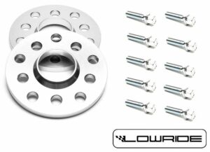 Dystanse VW Audi Seat Skoda 5x100 oraz 5x112 Centrowanie 57,1 15mm z Prowadzeniem + Śruby kół