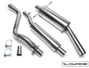 VOLKSWAGEN Golf 1 mk1 GTI 3D/5D Sportowy Układ Wydechowy 2,5 cala CATBACK