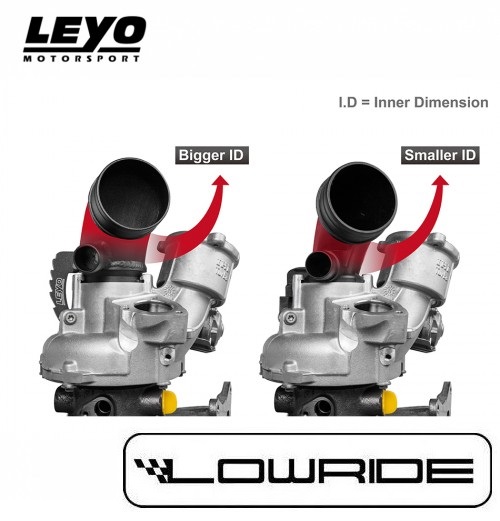 VOLKSWAGEN Polo GTI 1.8T, 2.0T HIGH FLOW Inlet Pipe Rura Turbo TIP LEYO Motorsport - obrazek 4