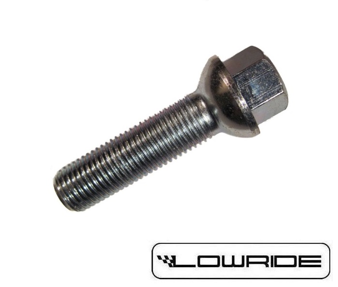 Śruba koła M14x1.5 Kula Długość gwintu 40mm VW, Audi, Skoda, Seat Grupa VAG