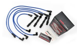 VOLKSWAGEN 16V GTI KR PL ABF 9A Sportowe Przewody POWERTEC NIEBIESKIE