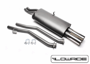 BMW E30 320i/323i/325i 6 cyl. Sportowy Końcowy Tłumik 2x76mm