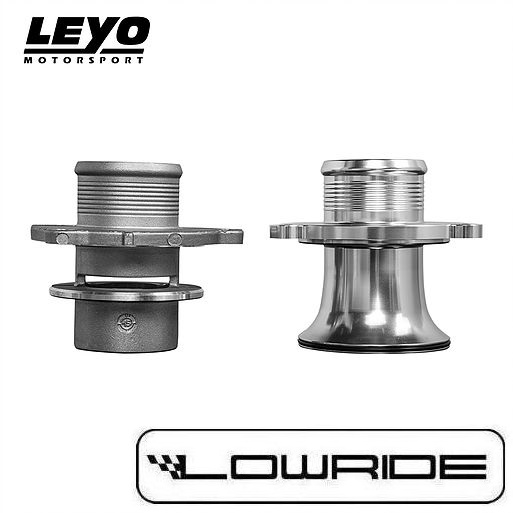 VAG mk7 GTI S3 Turbo Muffler Delete zwężka Turbo LEYO Motorsport - obrazek 2